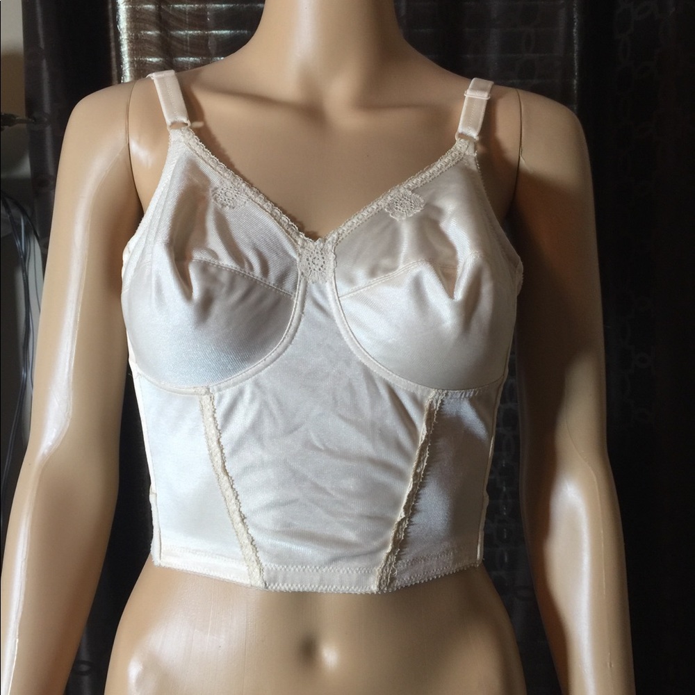 SUPPORT CAN BE BEAUTIFUL BRA 36B MADE IN USA EUC